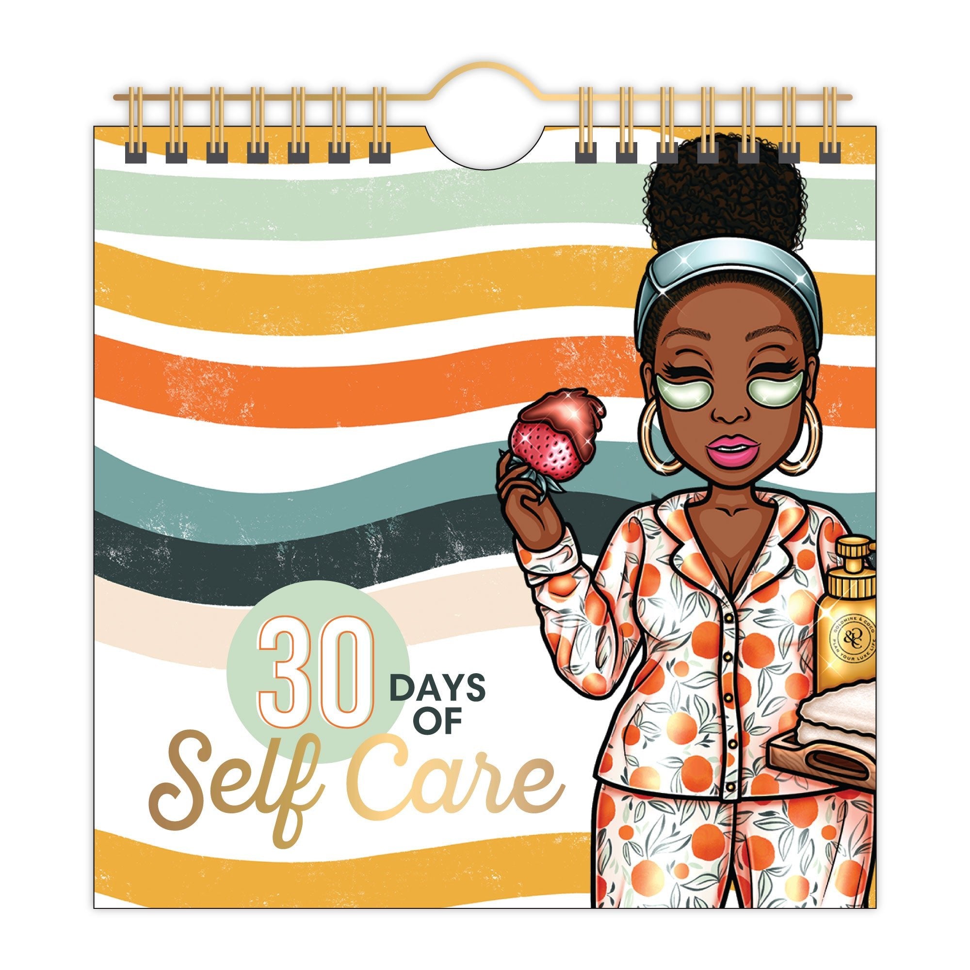 30 Days of Self Care Flip Calendar - Goldmine & Coco -