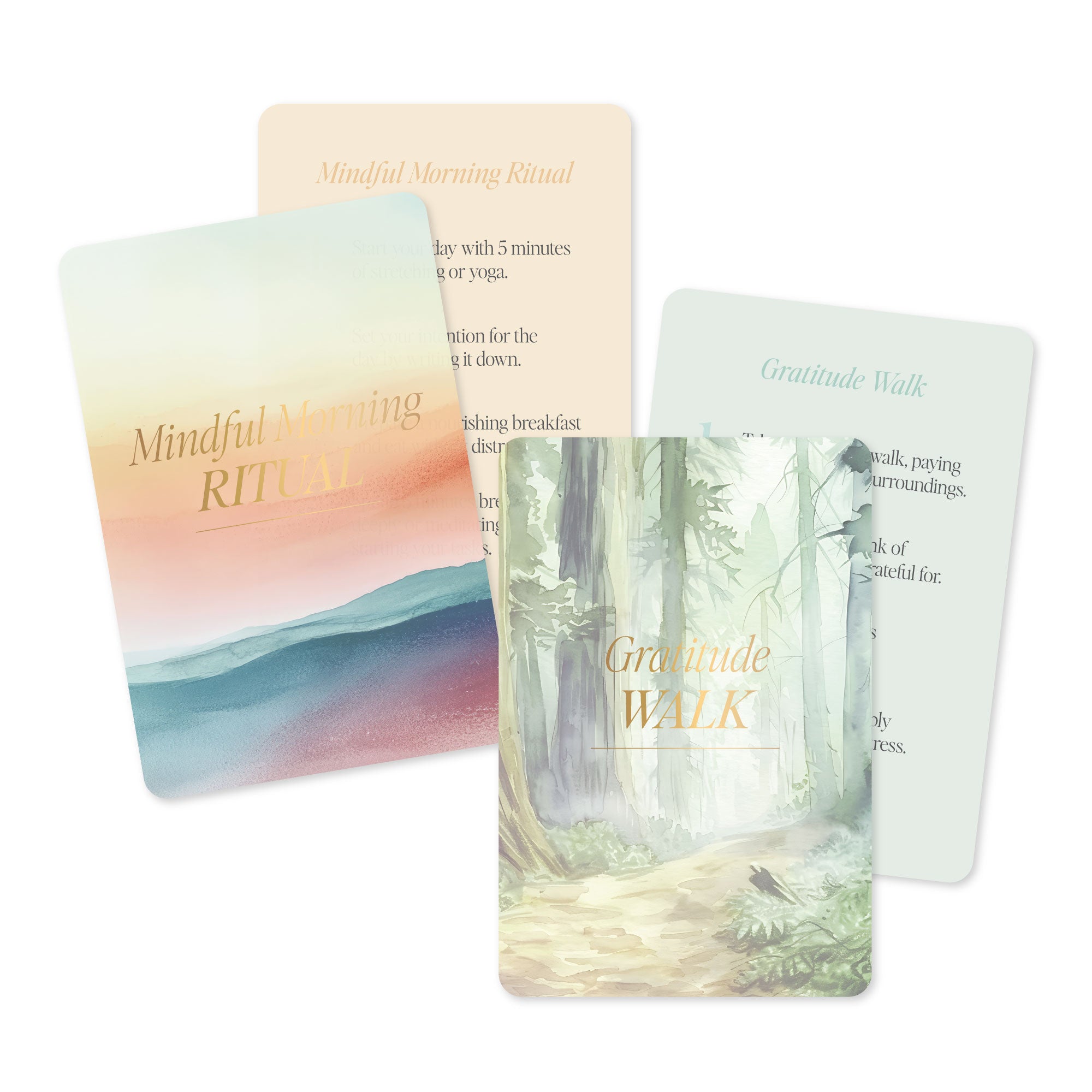 Self Care Rituals Guide & Cards