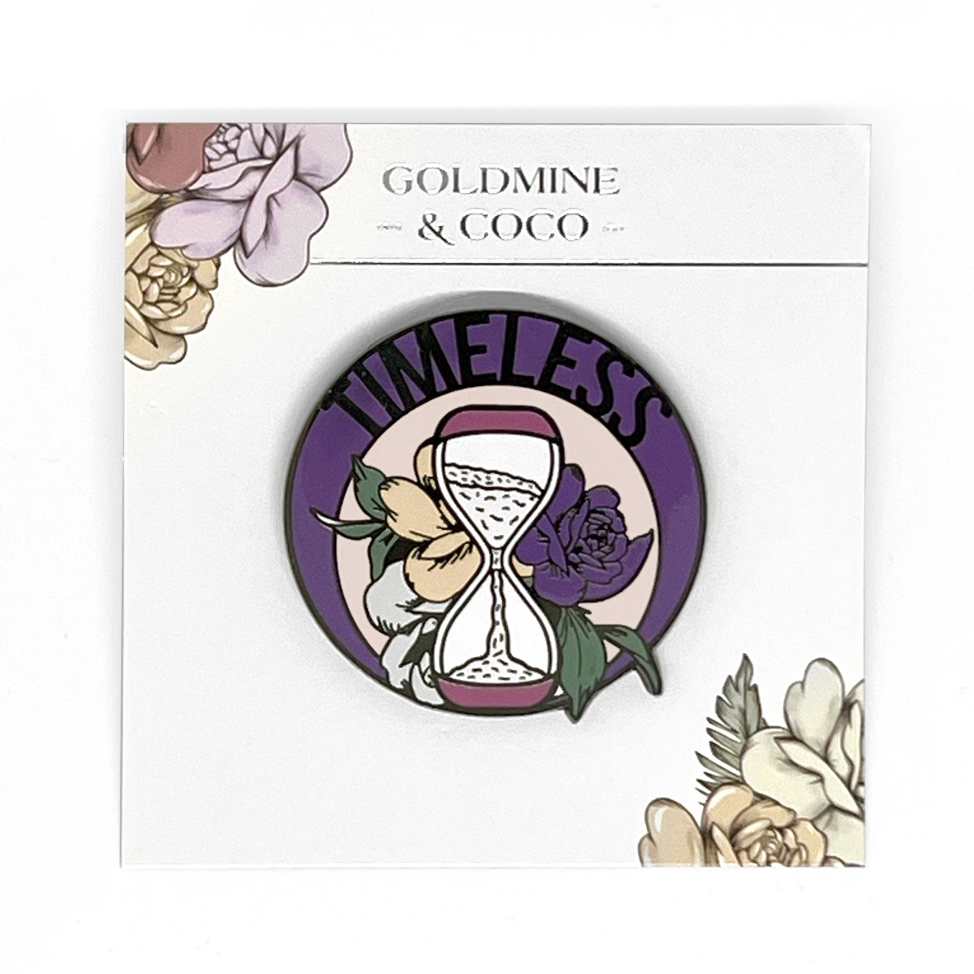 Timeless Peyton Enamel Pin - Goldmine & Coco -