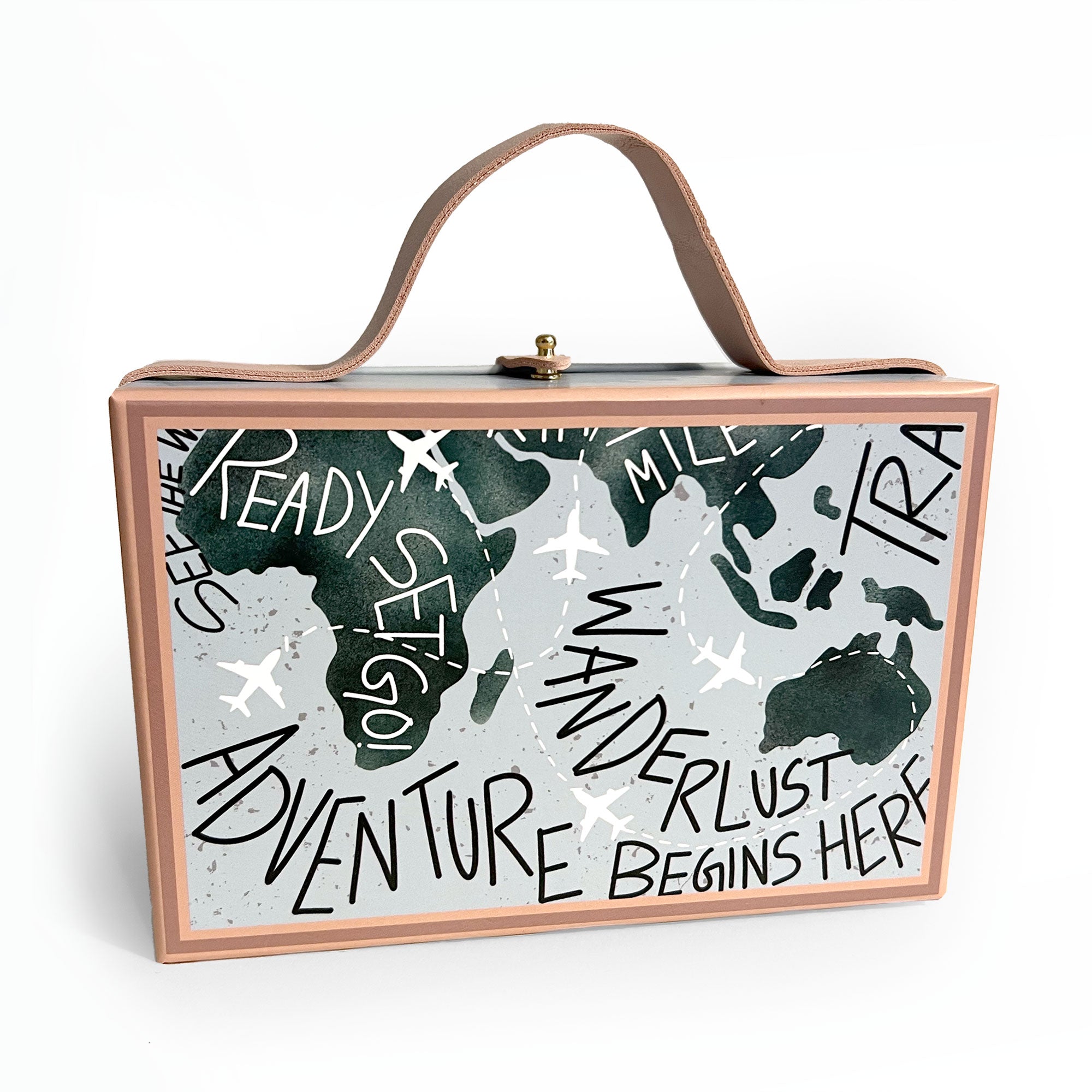 Wanderlust Peyton Keepsake Box - Goldmine & Coco -