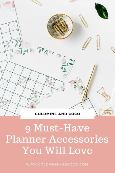 9 Must-Have Planner Accessories You Will Love