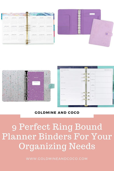 9 Perfect Ring Bound Planner Binders For Your Organizing Needs