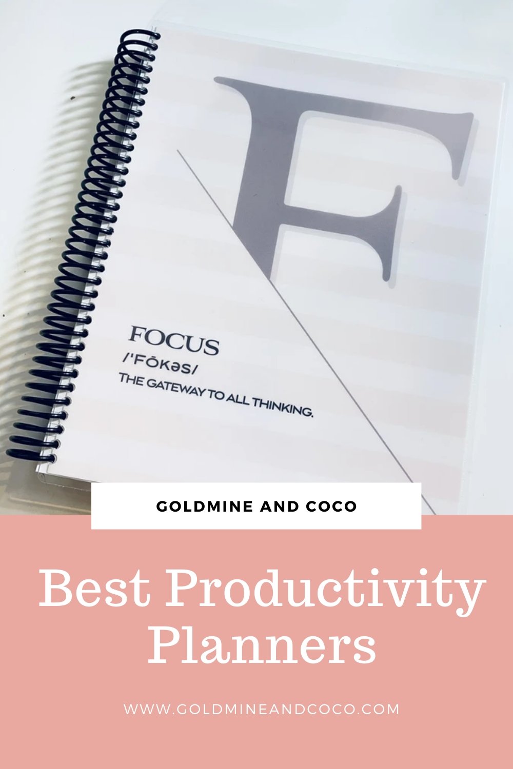 Best Productivity Planners: 16 Excellent Options to Get You Organized - Goldmine & Coco