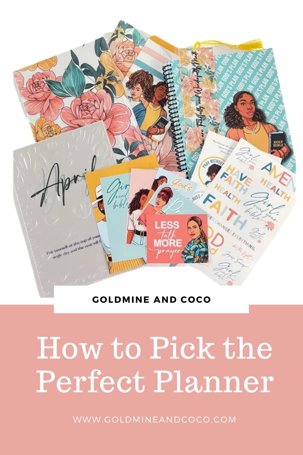 Planner Sizes: Learn How to Pick the Perfect Planner - Goldmine & Coco