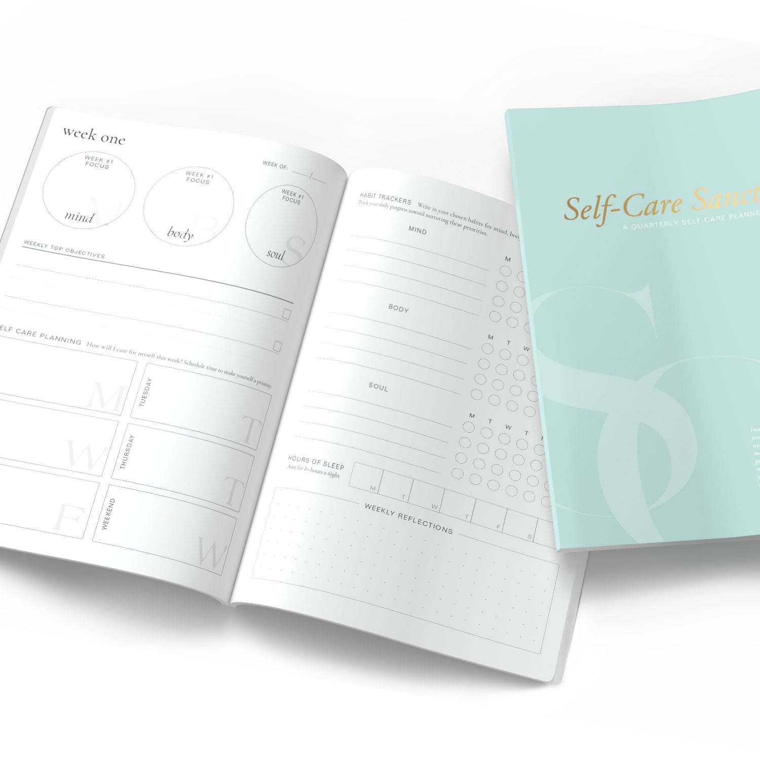 Self Care Sanctuary Planner