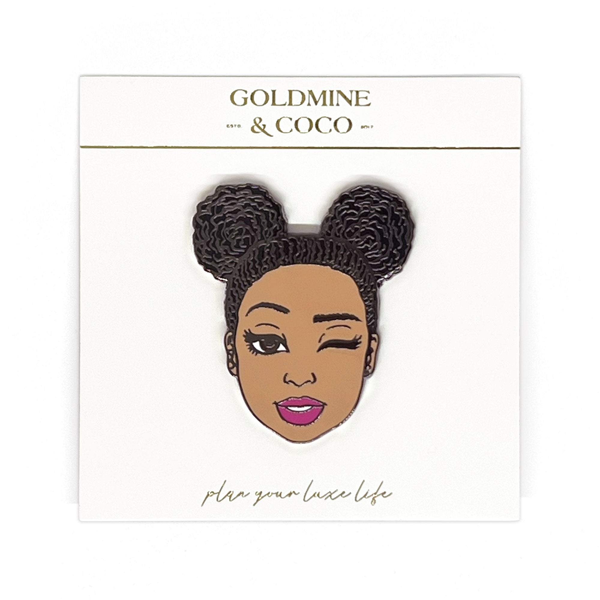 Quiet Luxury Peyton Enamel Pin