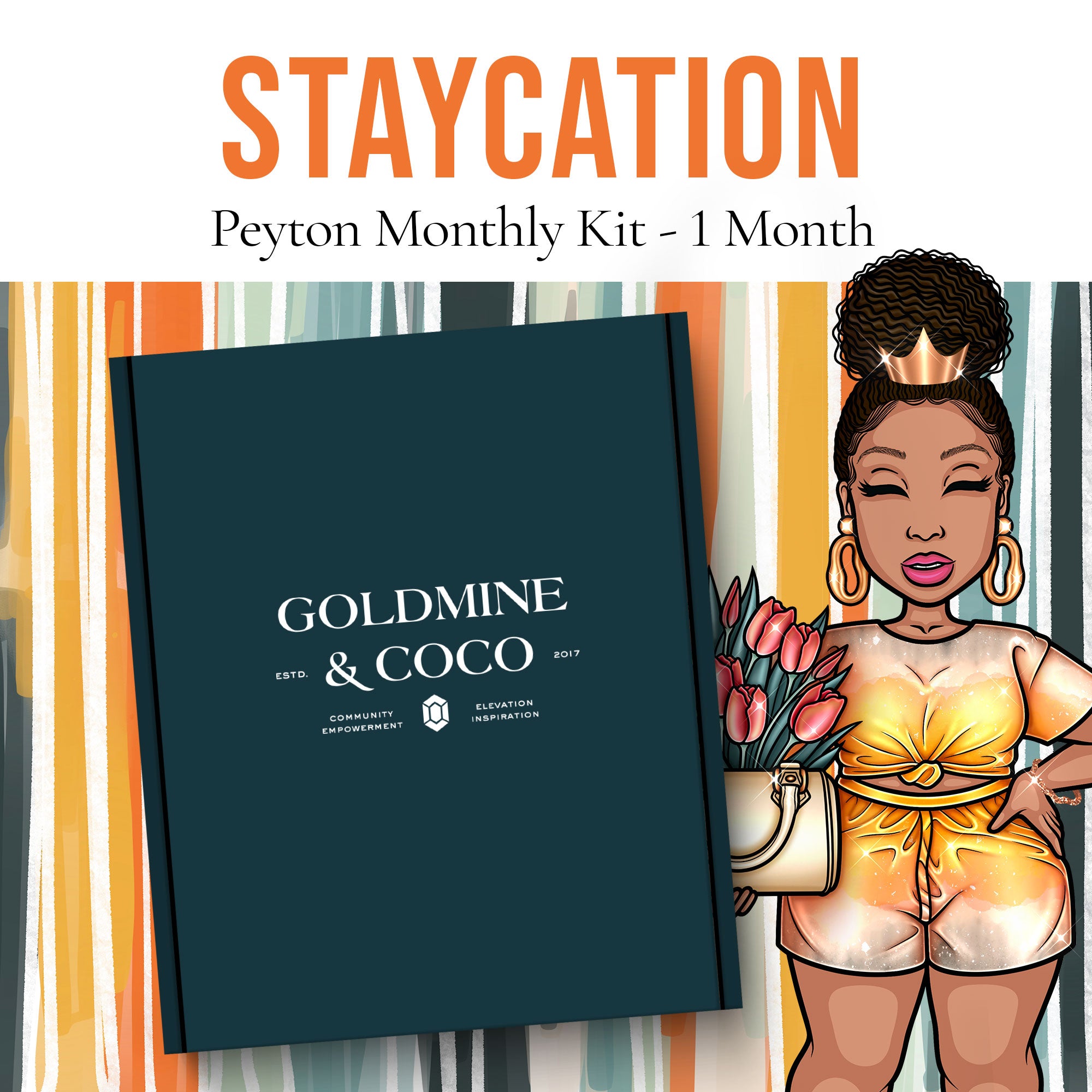 Staycation PEYTON Planning + Journaling Kit A LA CARTE