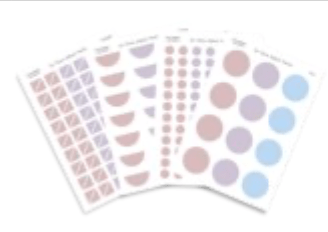 Classic Refined Timeless Washi Shapes Pack - Goldmine & Coco - 