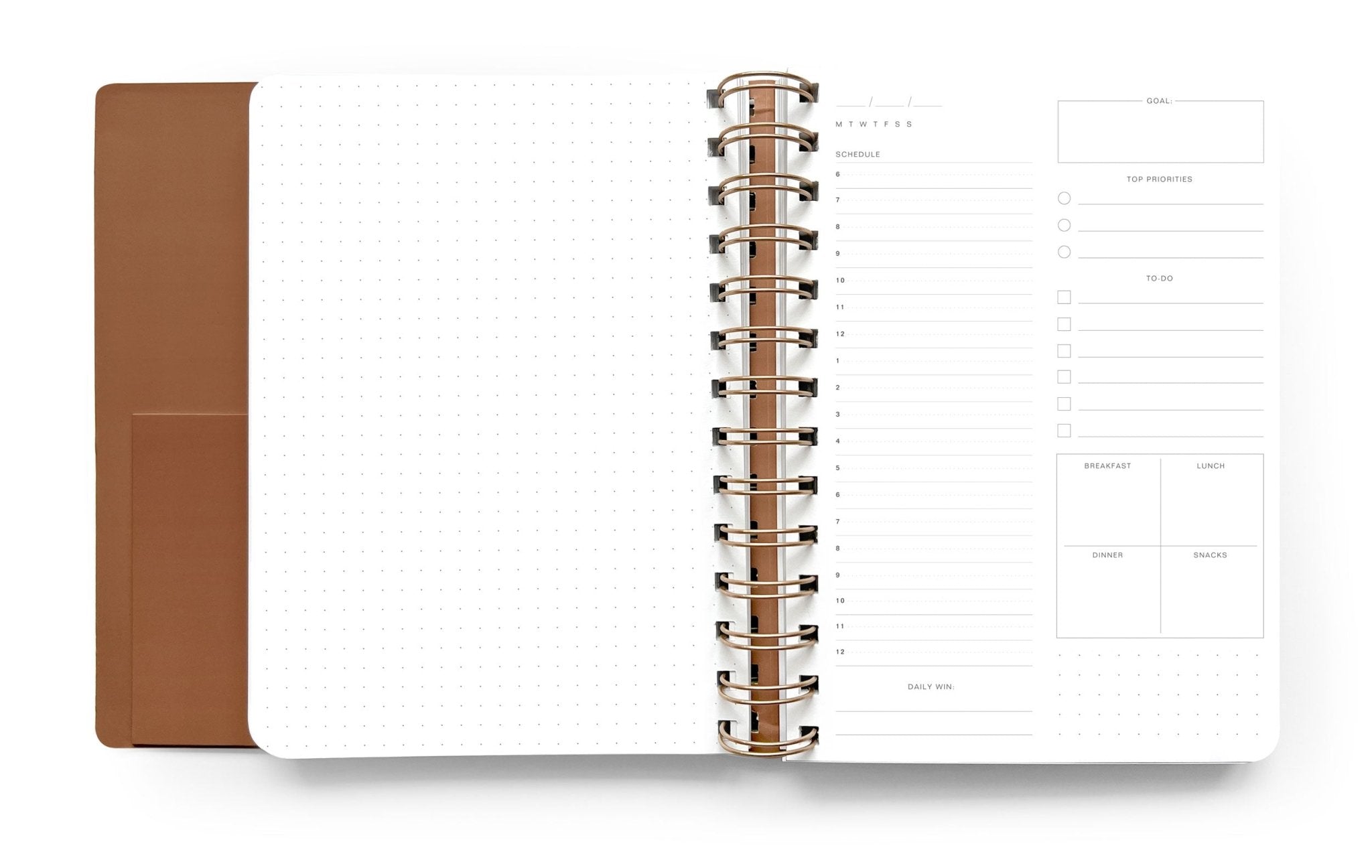 Daily Planning Notebook | You Are Your Best Thing - Goldmine & Coco - 