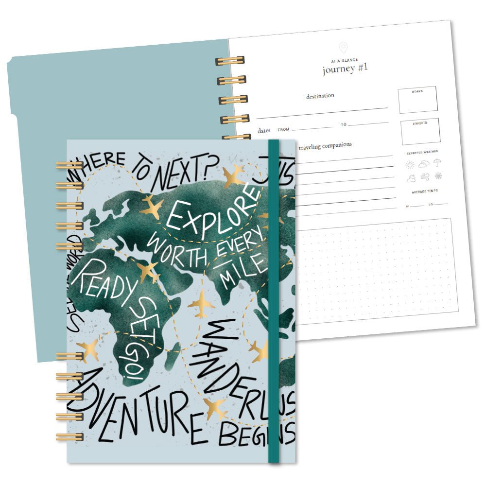 Explore Travel Notebook - Goldmine & Coco - 