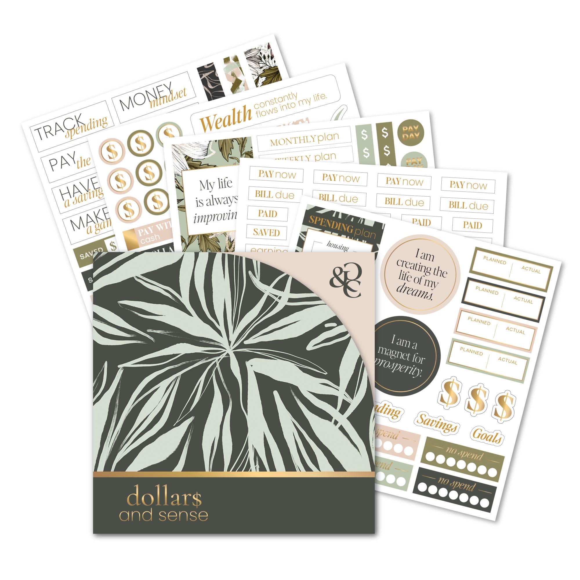 Financial Sticker Set - Goldmine & Coco - 