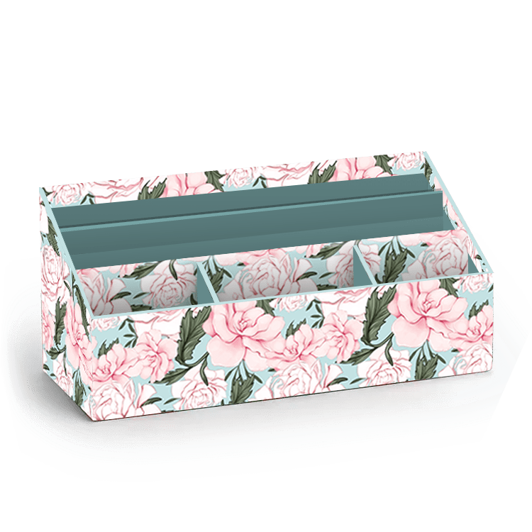 Floral Desk Organizer - Goldmine & Coco - 