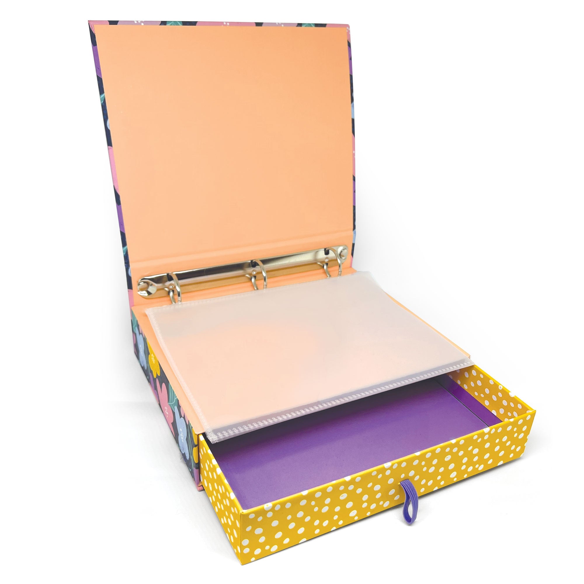 Floral Sticker Album Binder + Storage - Goldmine & Coco - 