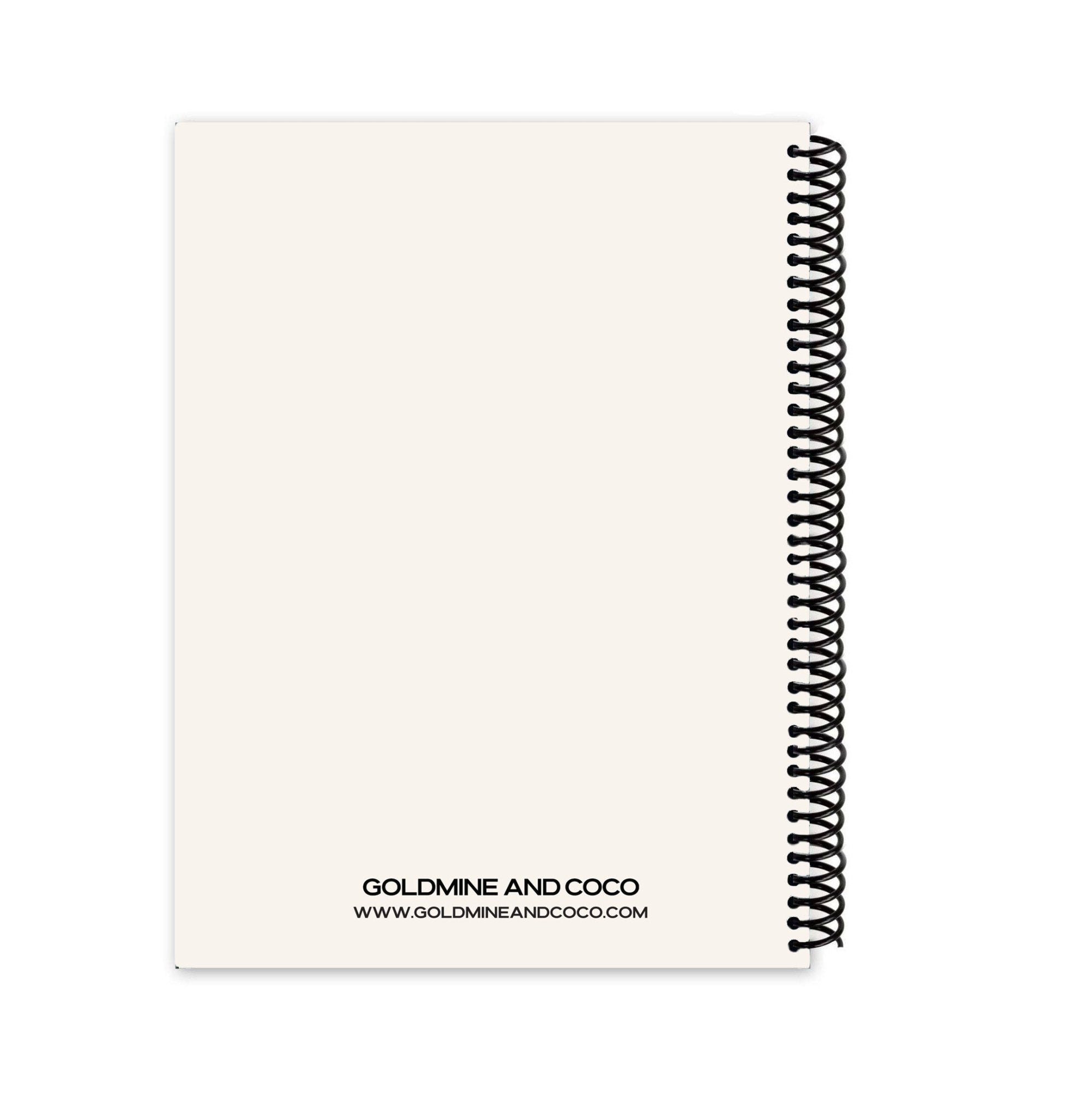 Girl Boss A5 Spiral Notebook - Goldmine & Coco - 