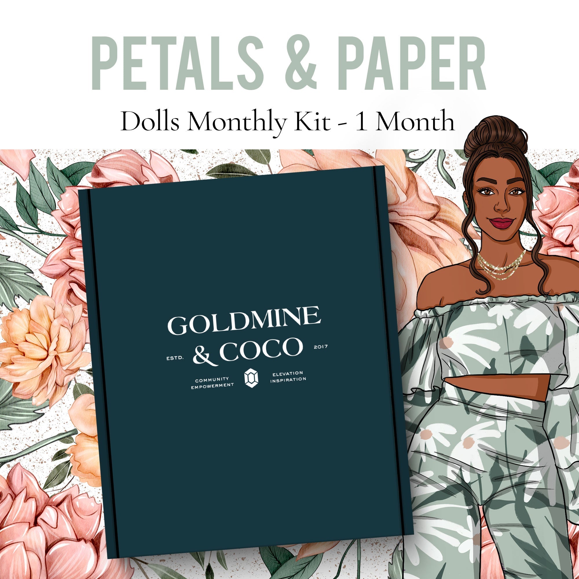 Petals & Paper STANDARD Planning + Journaling Kit A LA CARTE - Goldmine & Coco - 