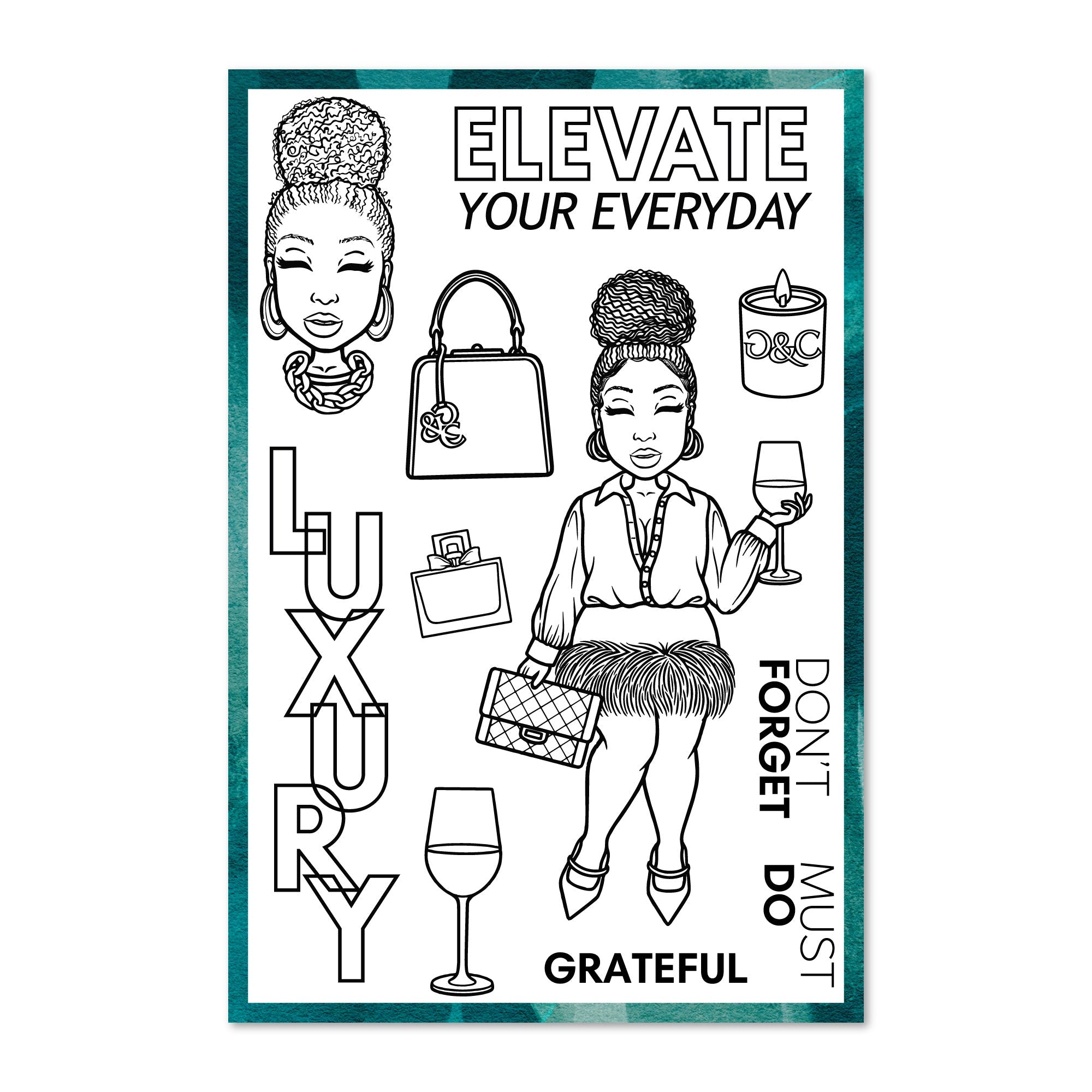 Quiet Luxury Peyton Stamp Set - Goldmine & Coco - 