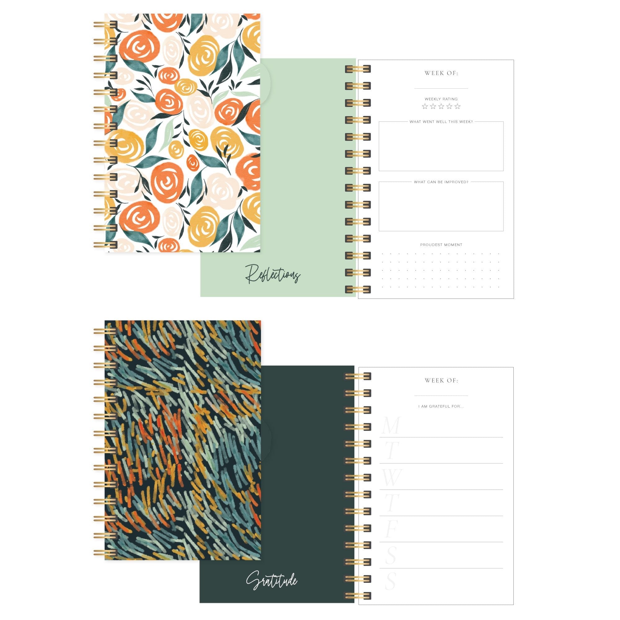 Self Care Daily Mini Notebook - Goldmine & Coco - 