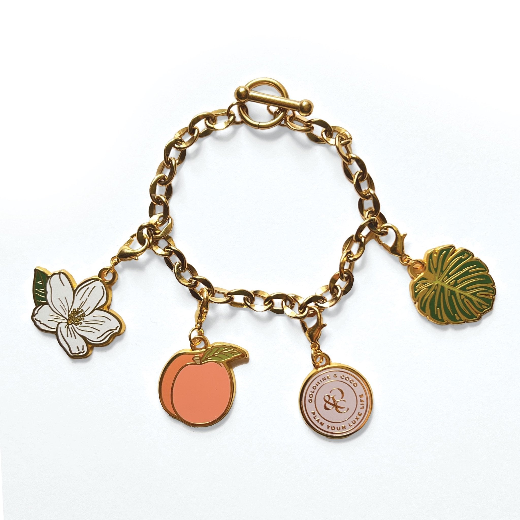 Southern Charm Dolls Charm Bracelet - Goldmine & Coco - 