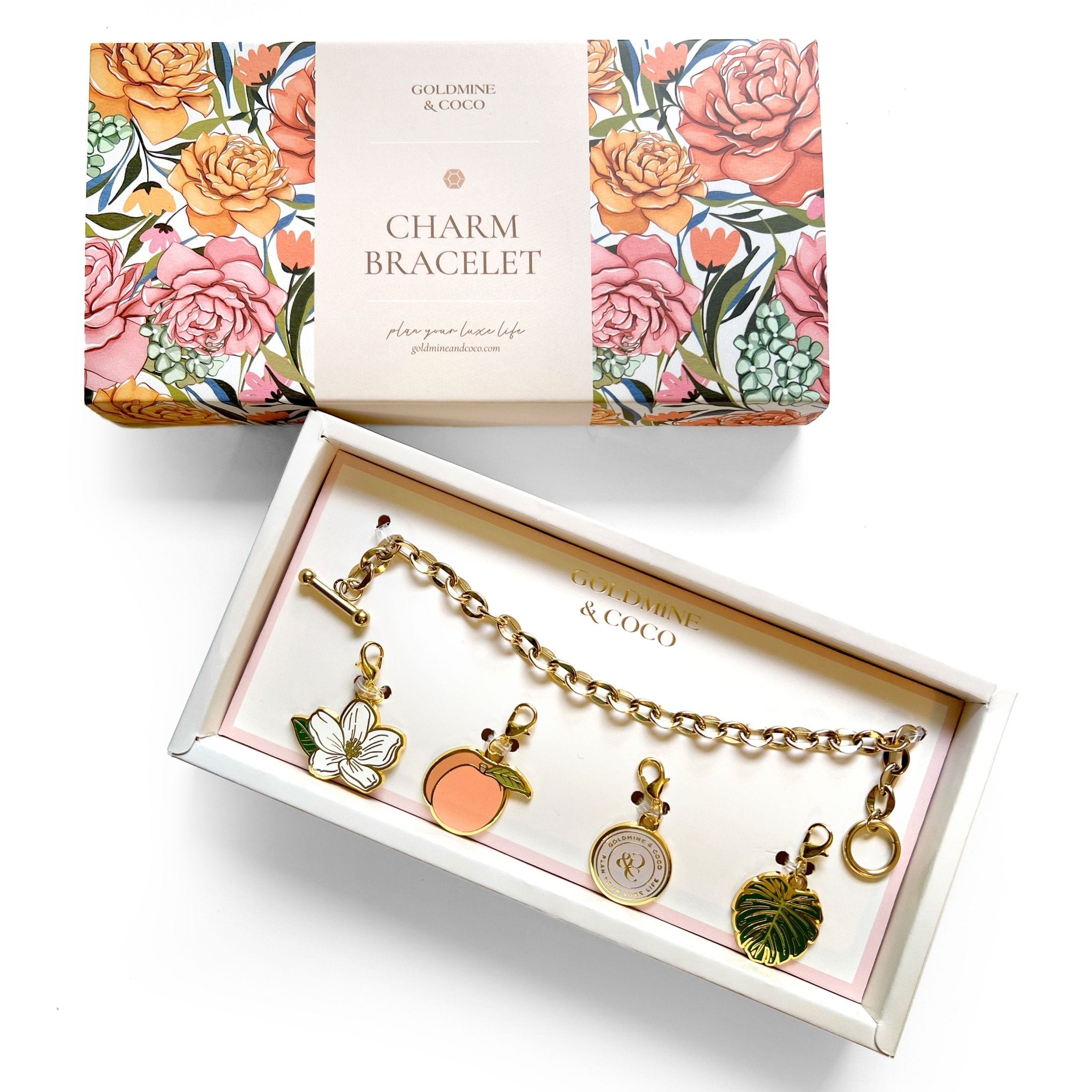 Southern Charm Dolls Charm Bracelet - Goldmine & Coco - 