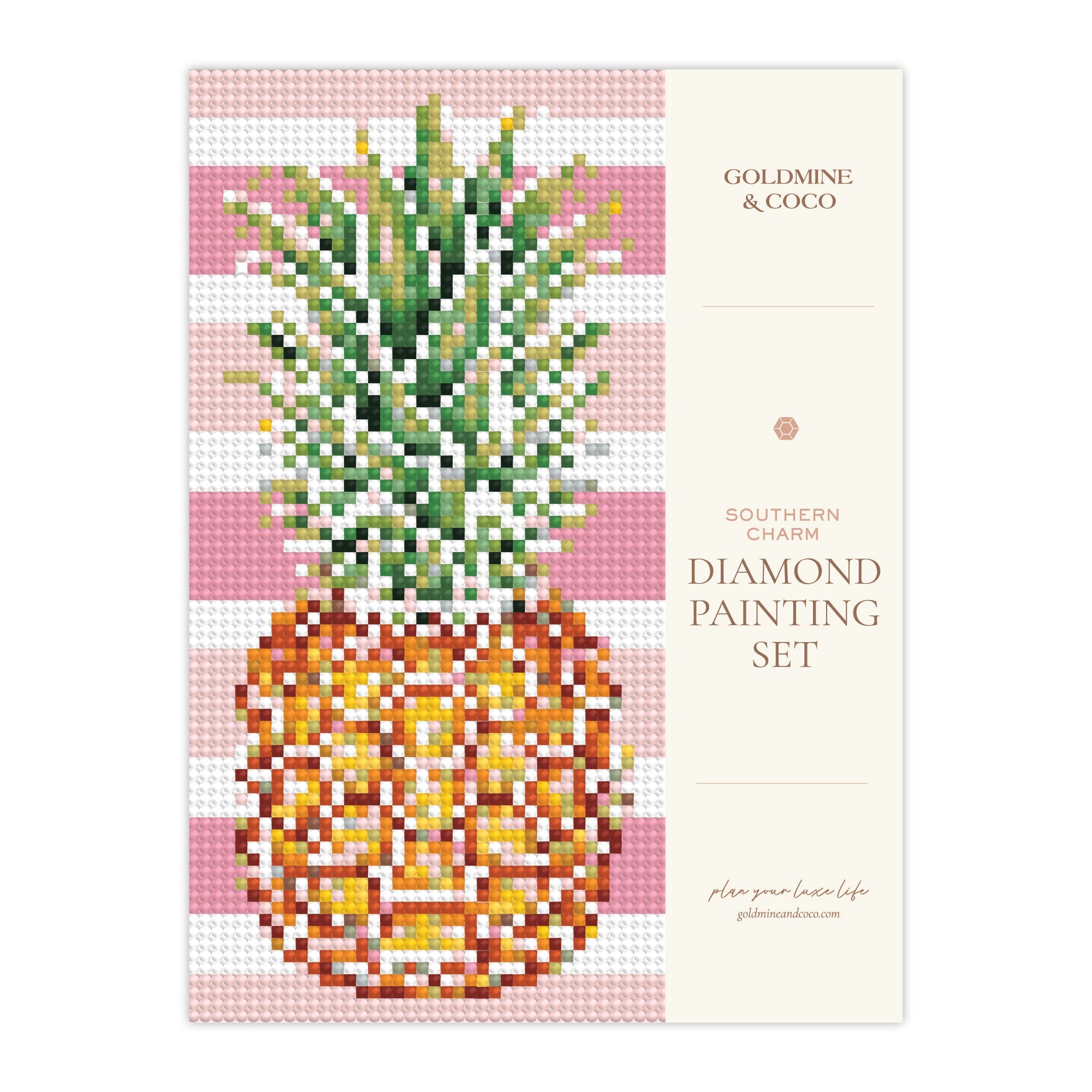Southern Charm Dolls Diamond Painting Kit - Goldmine & Coco - 
