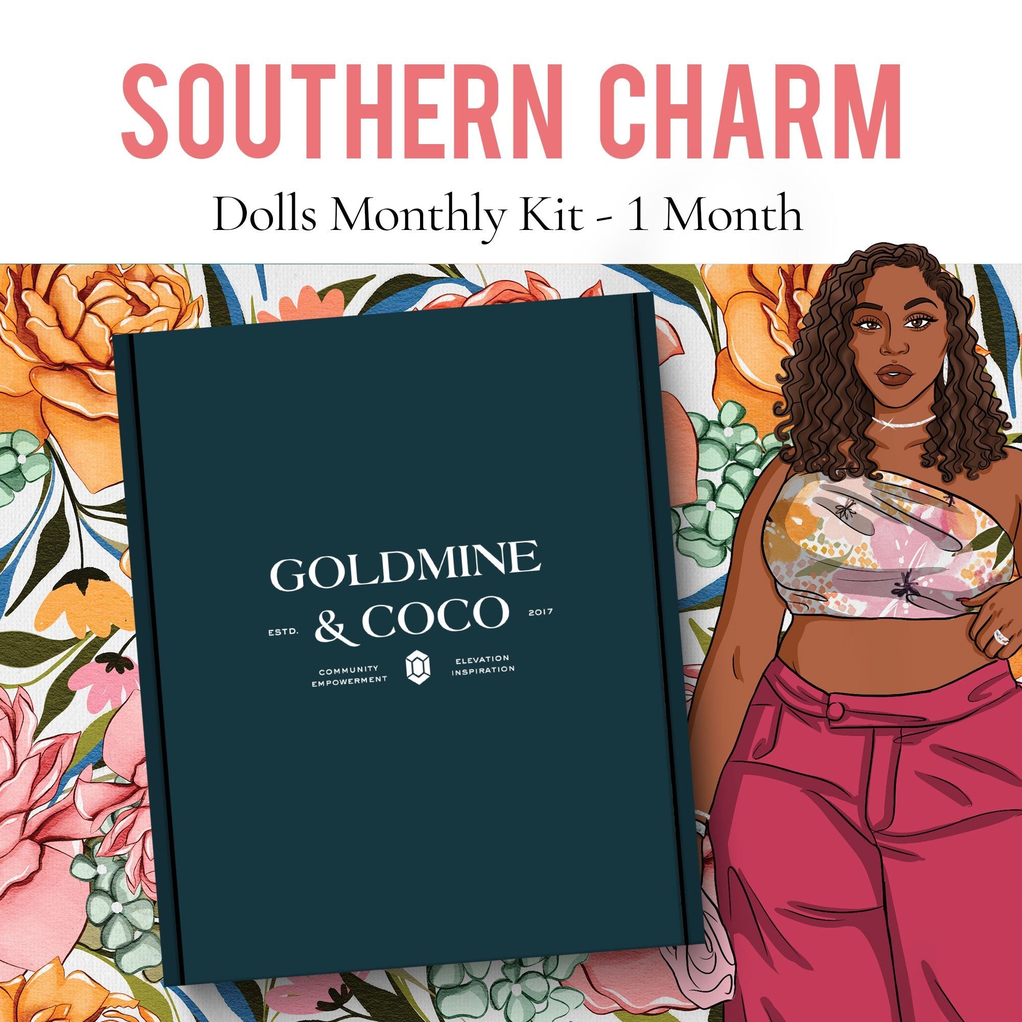 Southern Charm STANDARD Planning + Journaling Kit A LA CARTE (June 2024) - Goldmine & Coco - 