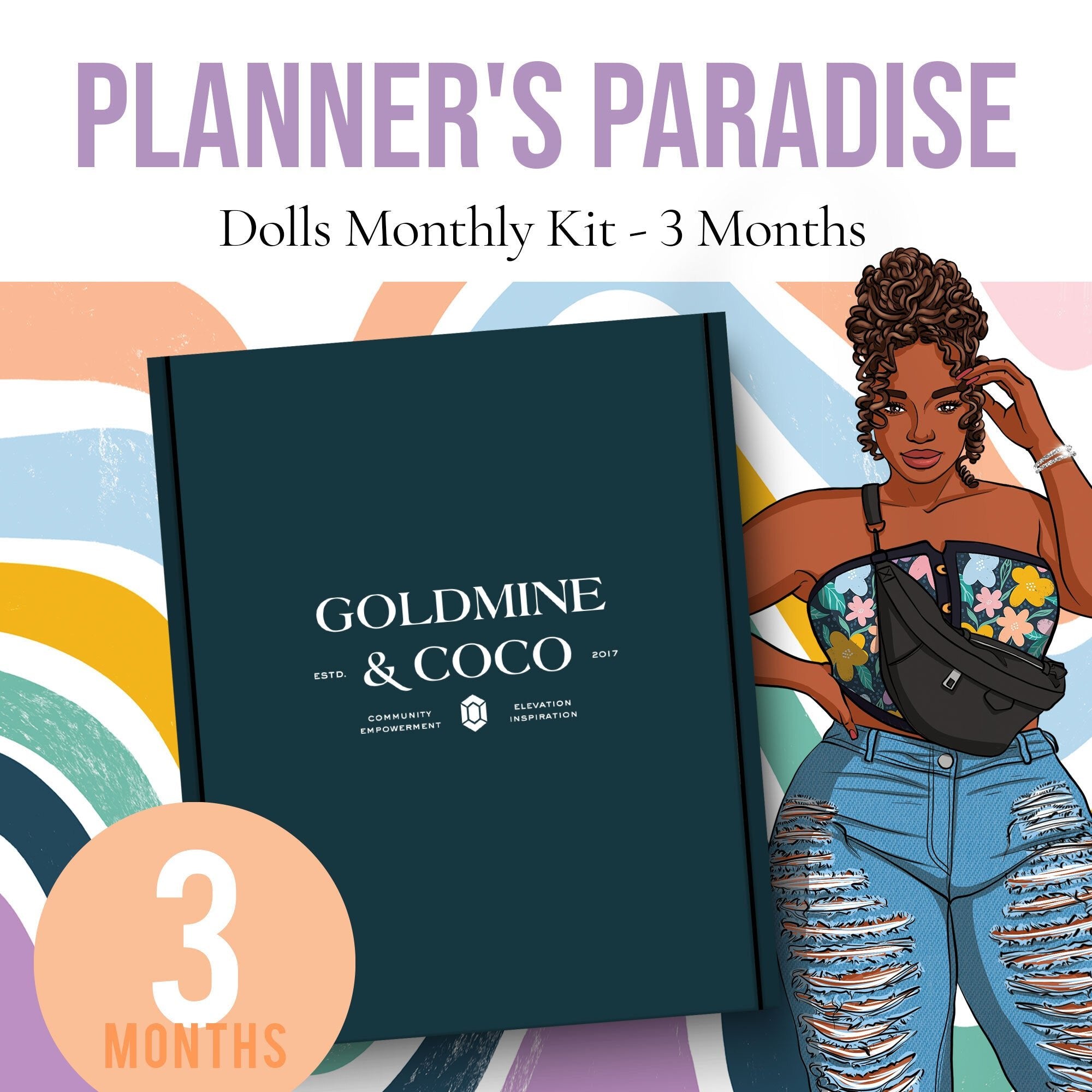 Planning + Journaling Subscription Kits Goldmine & Coco