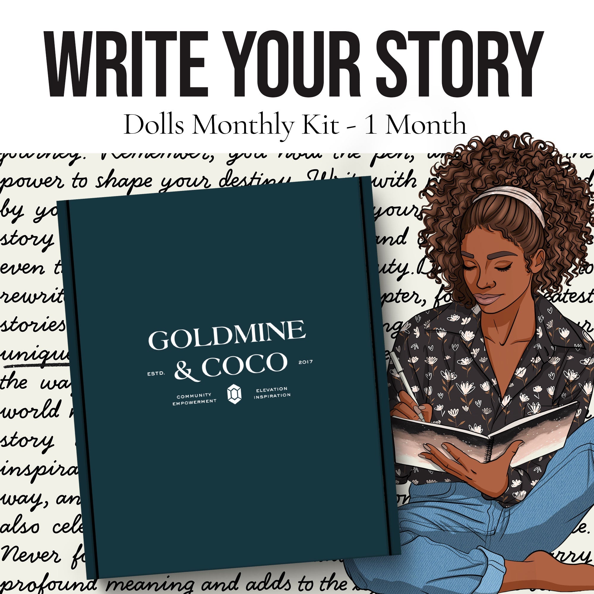 Standard Planning + Journaling: Monthly Subscription Kit | Month to Month - Goldmine & Coco - 