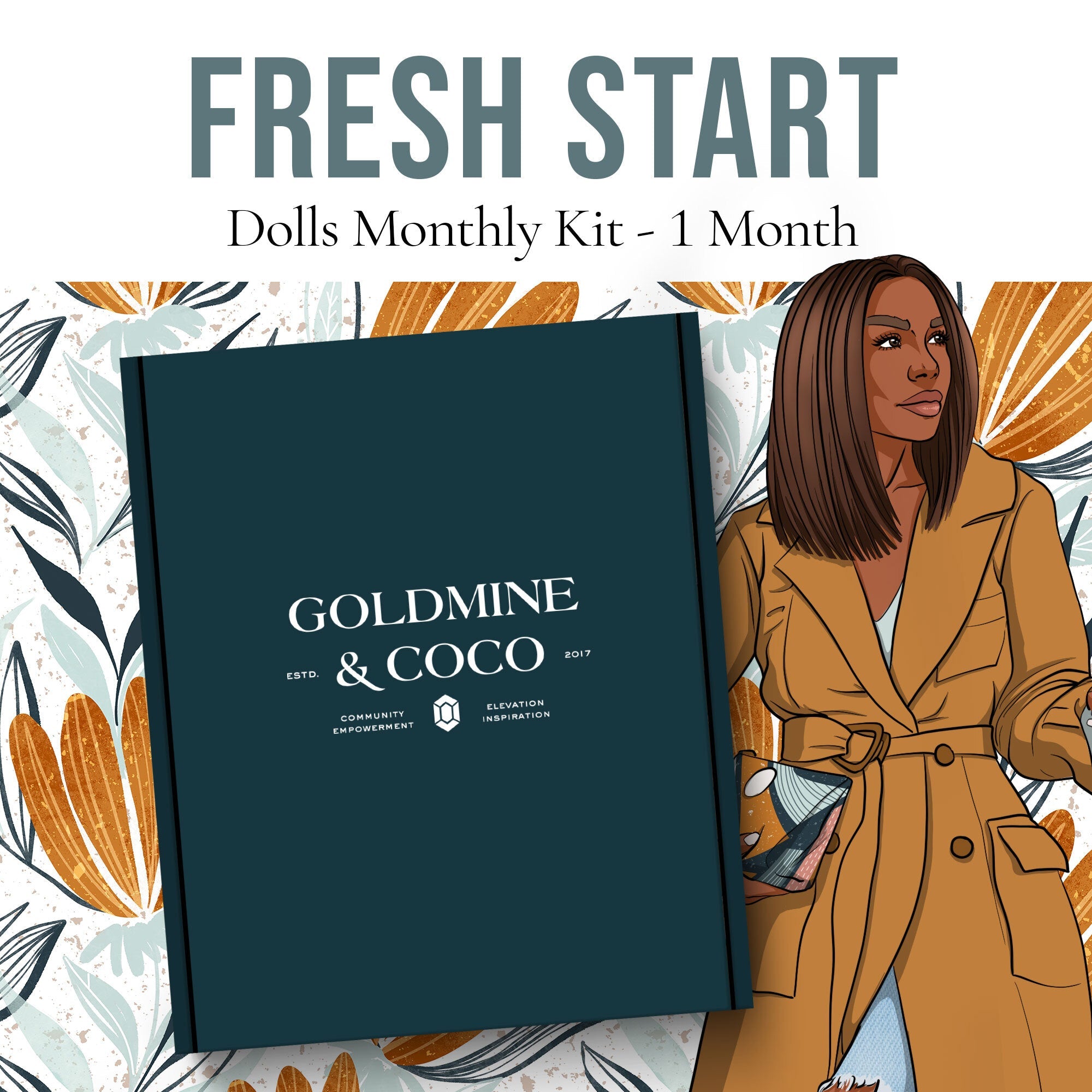 Standard Planning + Journaling: Monthly Subscription Kit | Month to Month - Goldmine & Coco - 