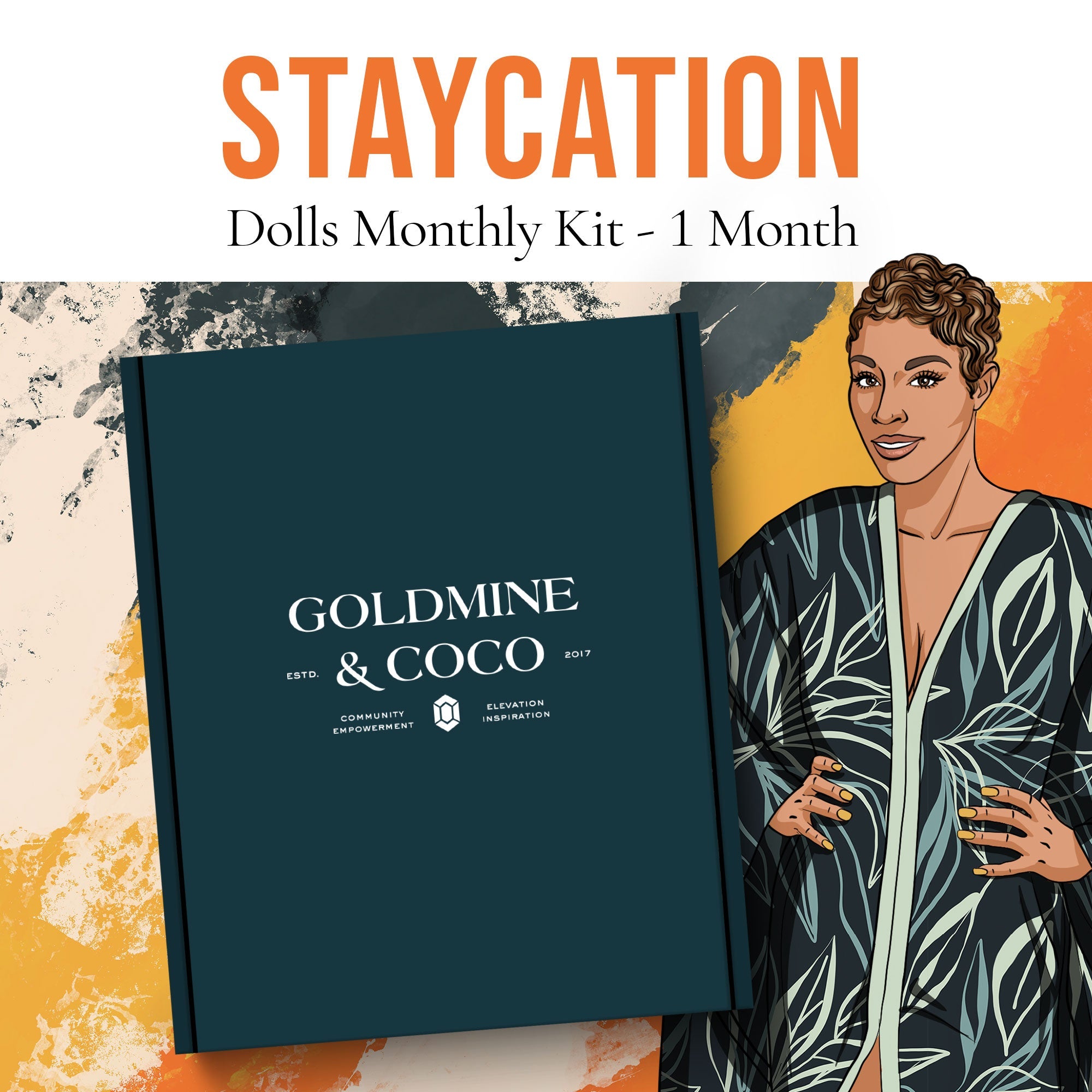 Staycation STANDARD Planning + Journaling Kit A LA CARTE - Goldmine & Coco - 