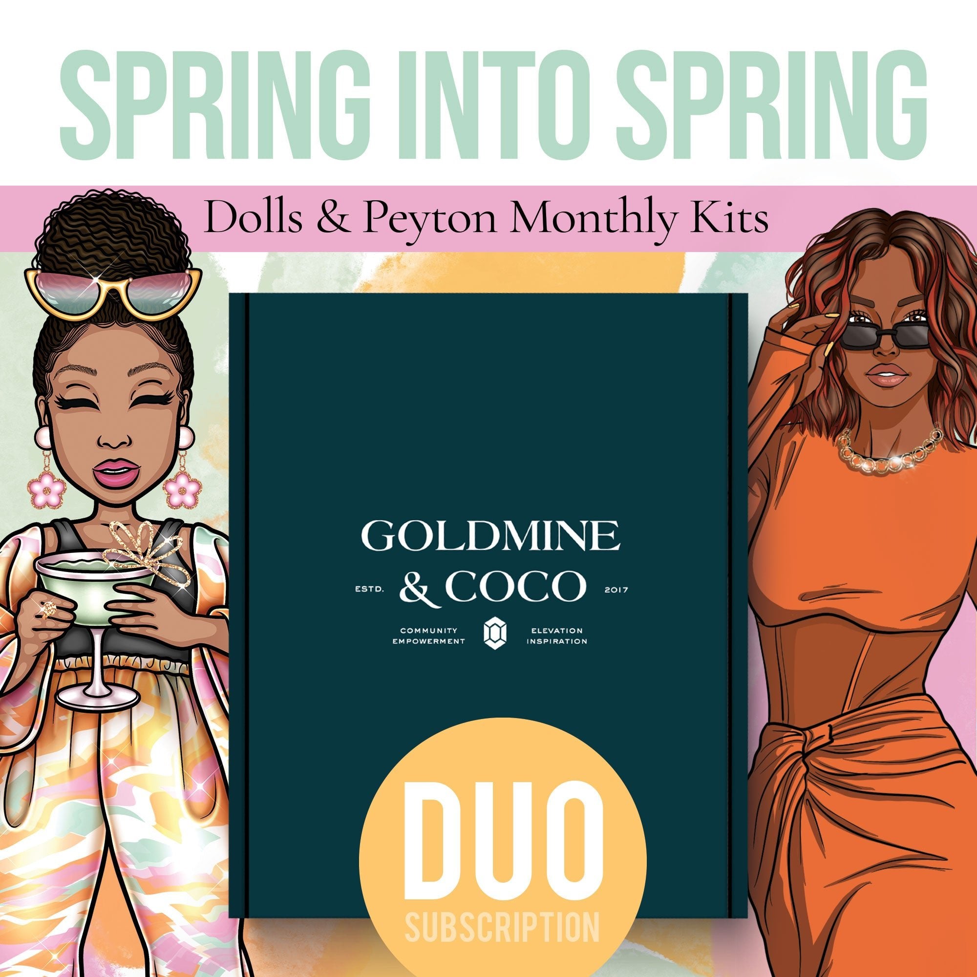 The Complete Planning & Journaling Duo | Monthly - Goldmine & Coco - 