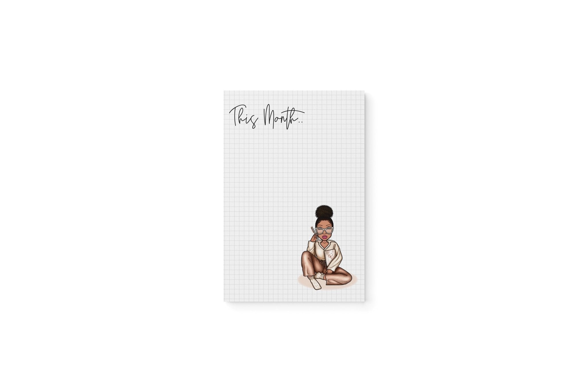 This Month Large Sticky Notepad - Goldmine & Coco - 