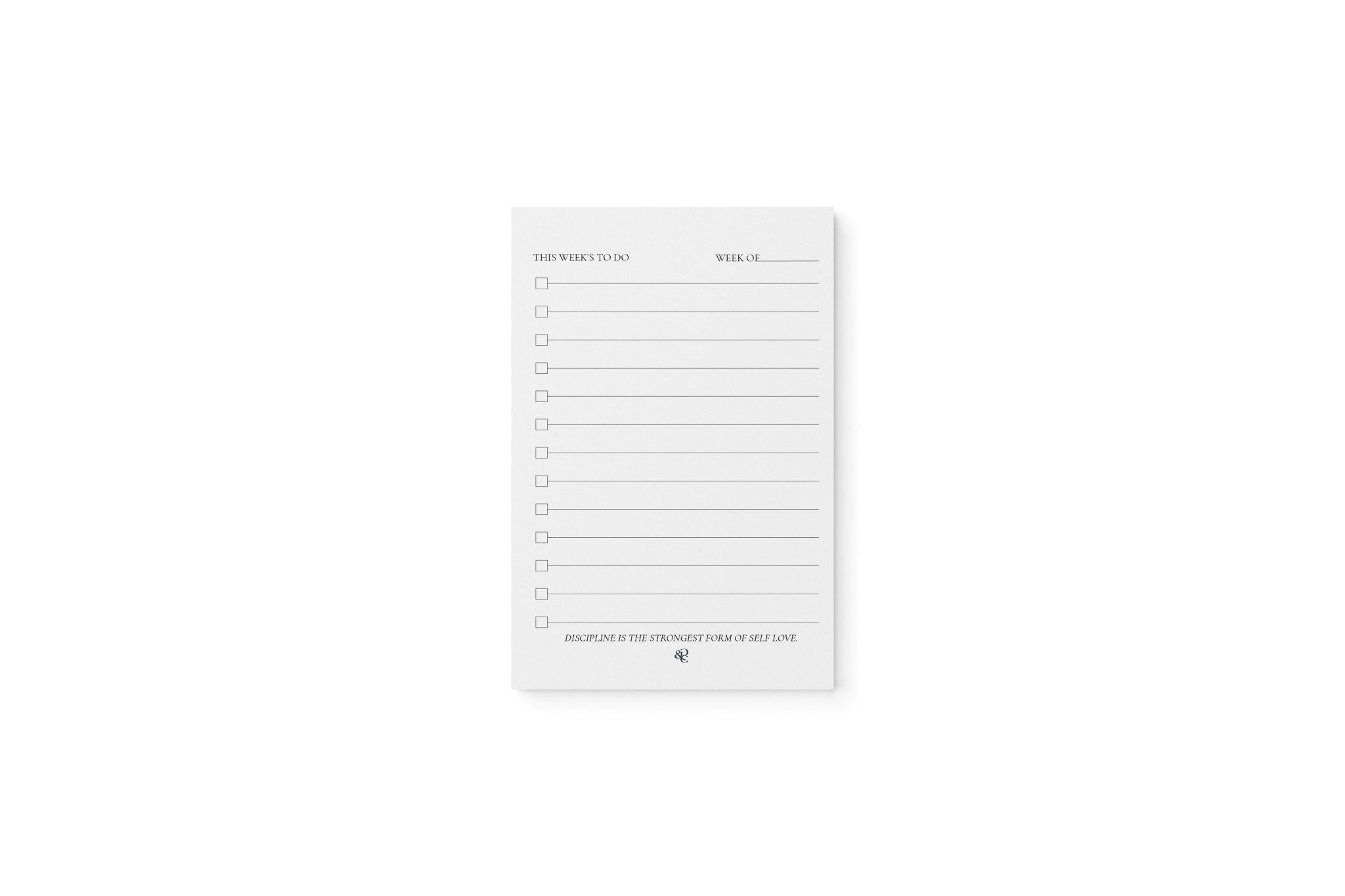 This Week's To Do Sticky Notepad - Goldmine & Coco - 