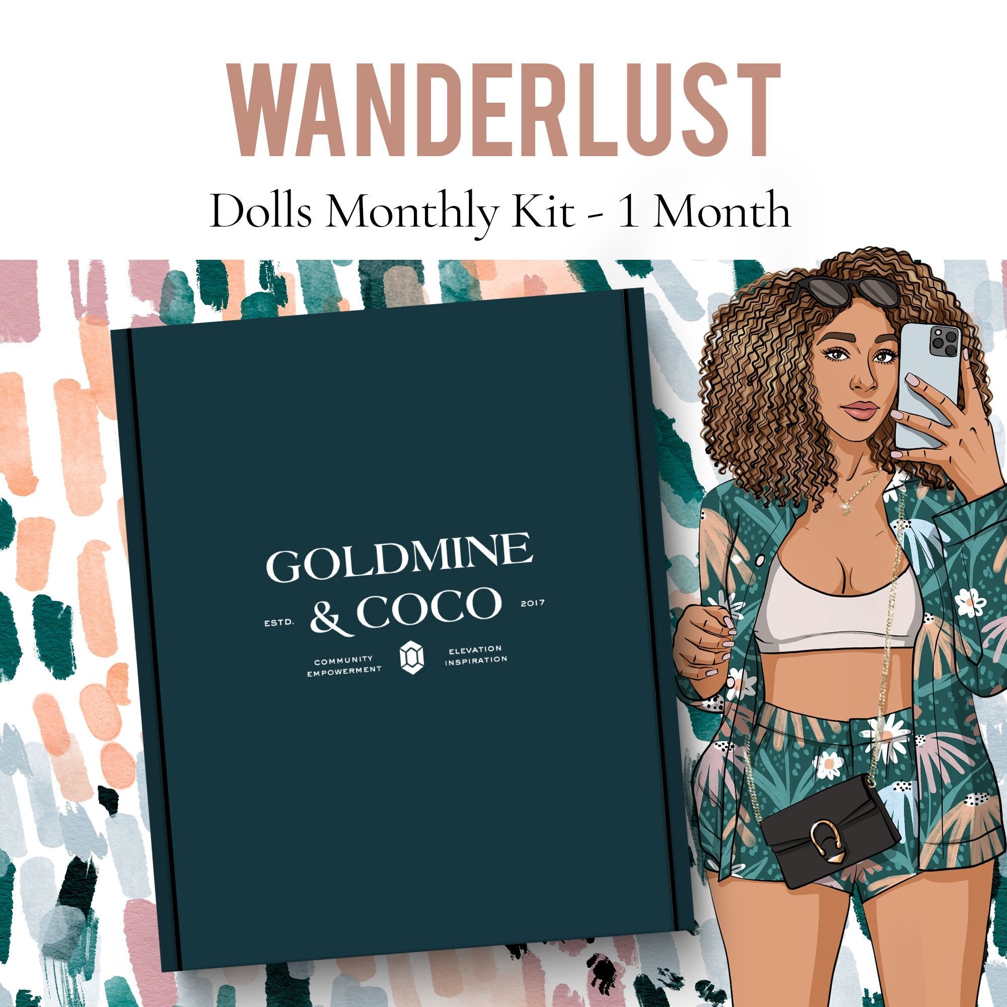 Wanderlust STANDARD Planning + Journaling Kit A LA CARTE - Goldmine & Coco - 