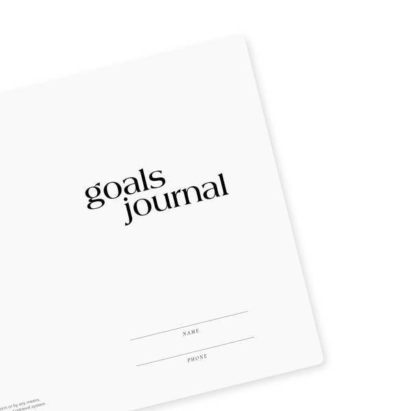 Goals Journal - Goldmine & Coco -