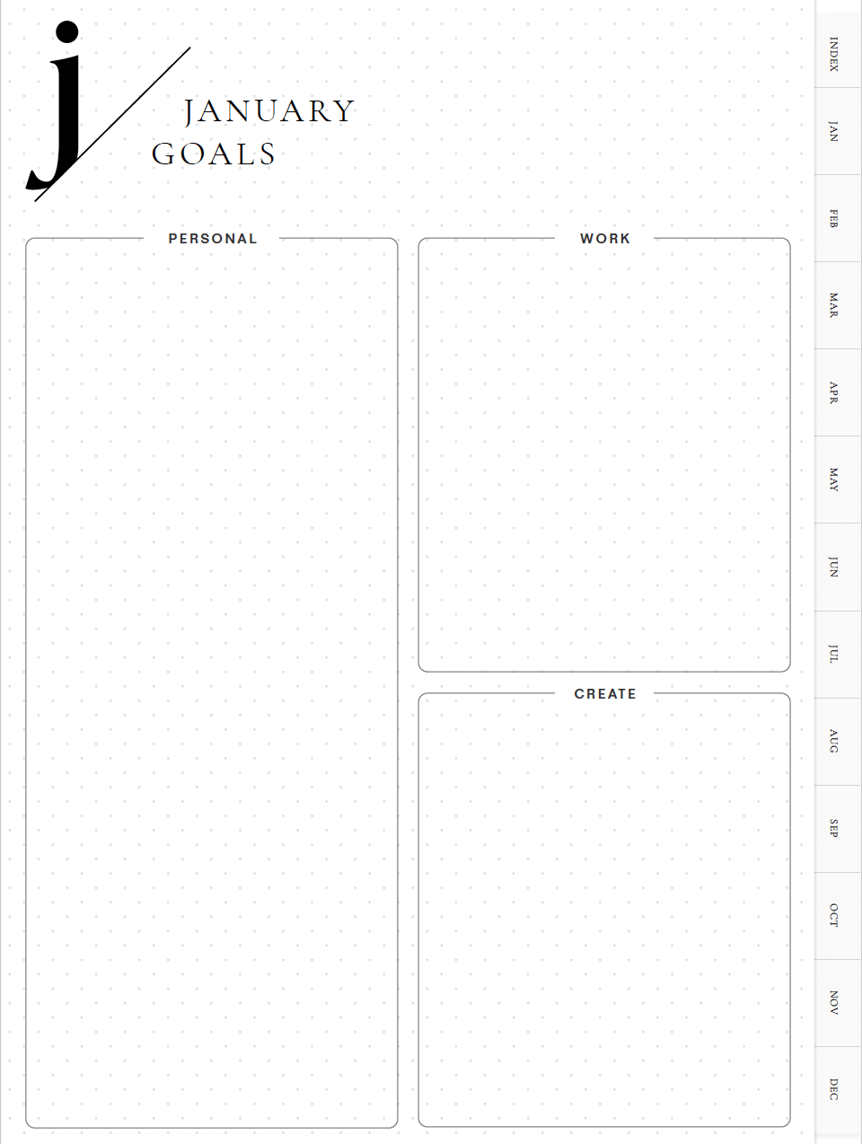 Goals Journal - Digital - Goldmine & Coco -