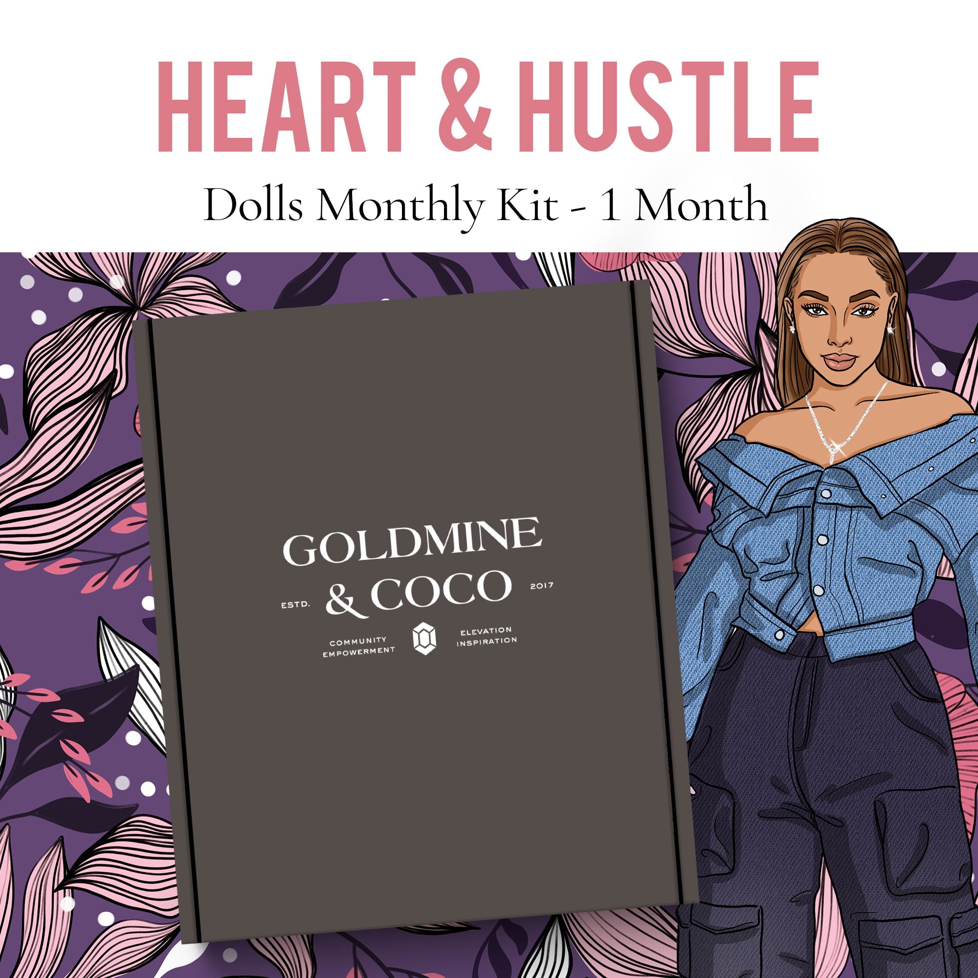 Heart + Hustle STANDARD Planning + Journaling Kit A LA CARTE - Goldmine & Coco -