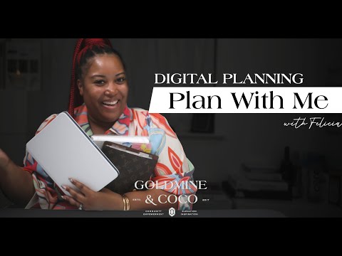 Goldmine & Coco® Digital Luxe Life Planner