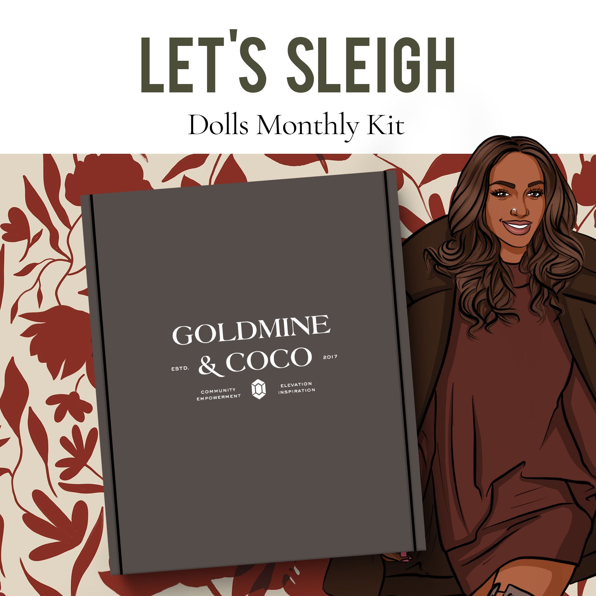 Let's Sleigh STANDARD Planning + Journaling Kit A LA CARTE - Goldmine & Coco -