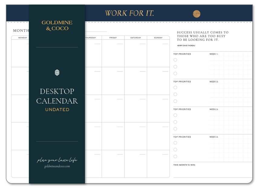 Deskpads Goldmine Coco Deskpads Goldmine Coco